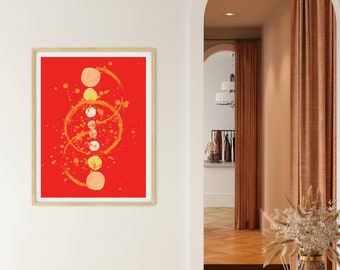 Wall art for living room, bedroom and hallways, Downloadable