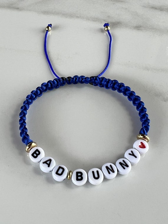 Blue Bad Bunny Bracelet - Etsy