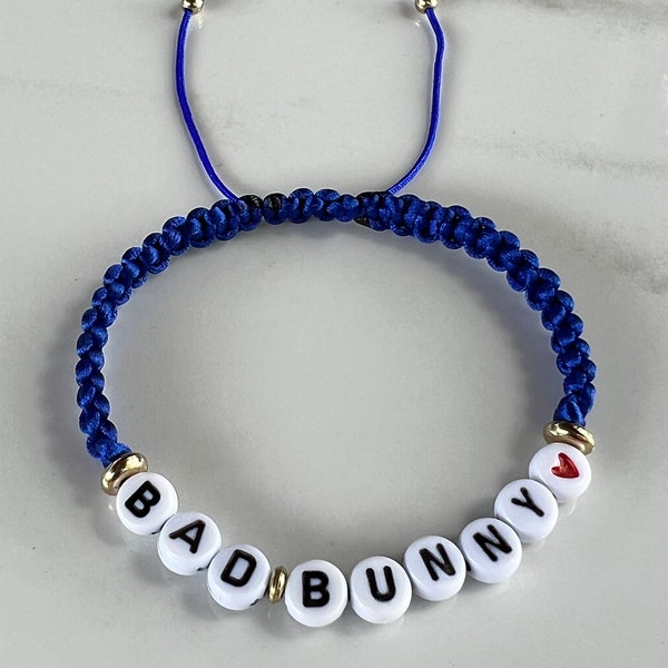 Blue Bad Bunny Bracelet