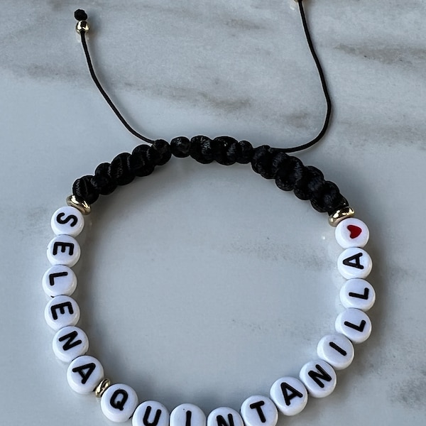 Selena Quintanilla Black Bracelet