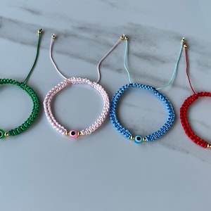 Evil eye/ Mal de Ojo bracelet