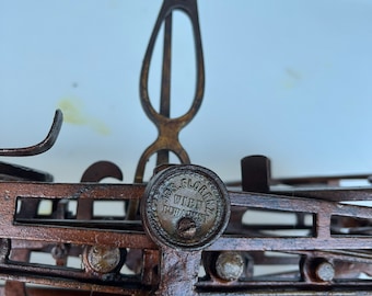 Antique Jos. Florenz Wien Scale, Farmhouse Decor (Needs TLC)