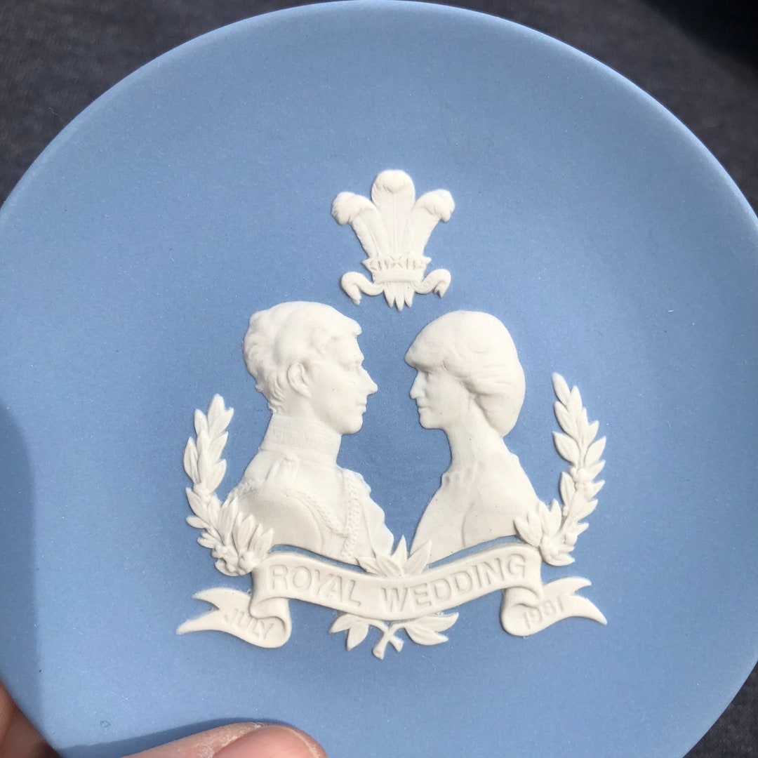 希少 ロイヤルマリッジ 記念プルーフ コレクション 1981 16枚 Wedgwood Royal Wedding 1981 Princess Diana and Charles Light Blue