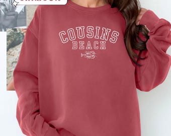 cousins beach lobster crewneck | the summer i turned pretty | comfort colors 1566 sweatshirt | team belly conrad tsitp merch cousins beach