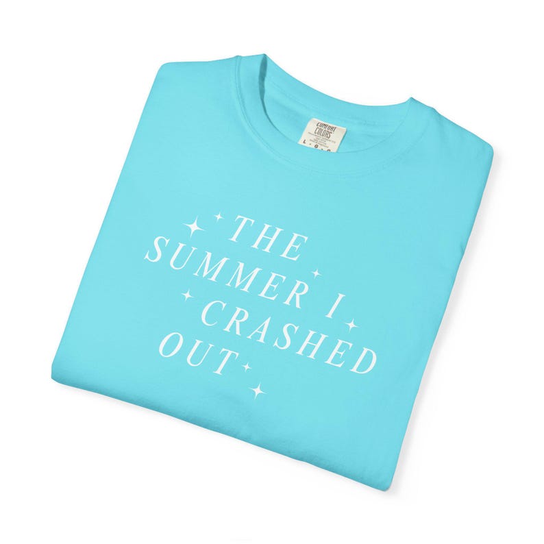 Camiseta "O Verão em que Caí Fora" | Camiseta "O Verão em que Fiquei Bonita" | Camiseta Comfort Colors 1717 | Produtos Tsitp Team Conrad Belly Jeremiah Cousins Beach imagem 3