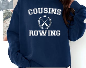 cousins rowing crewneck | the summer i turned pretty | comfort colors 1566 sweatshirt | team belly conrad jeremiah tsitp merch cousins beach