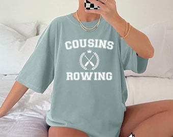 cousins rowing tee | the summer i turned pretty | unisex comfort colors 1717 tshirt | team conrad belly jeremiah cousins beach tsitp merch