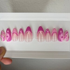 Pretty In Pink press-on nail set