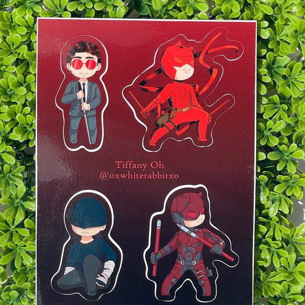 Man without Fear DareDevil Sticker Sheet