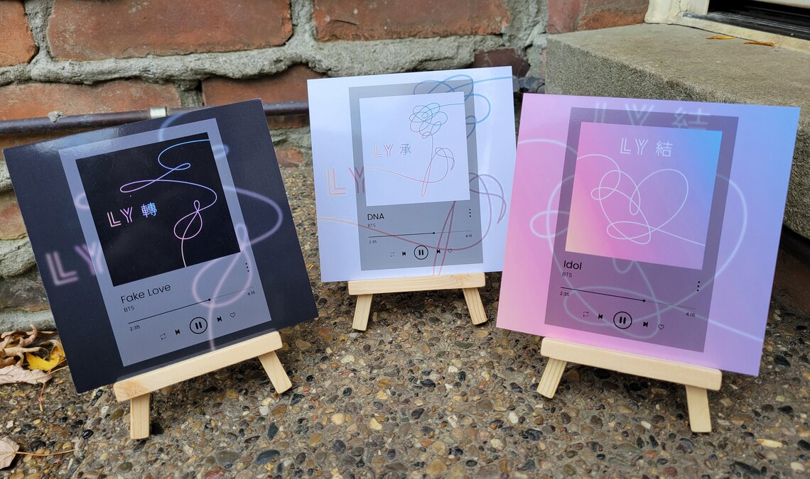BTS Album Art Print / K-pop Wall Decor / Bangtan Boys Display - Etsy