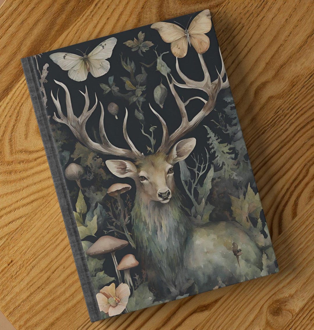 Dark Forest Journal | Cottagecore Journal Notebook - Etsy