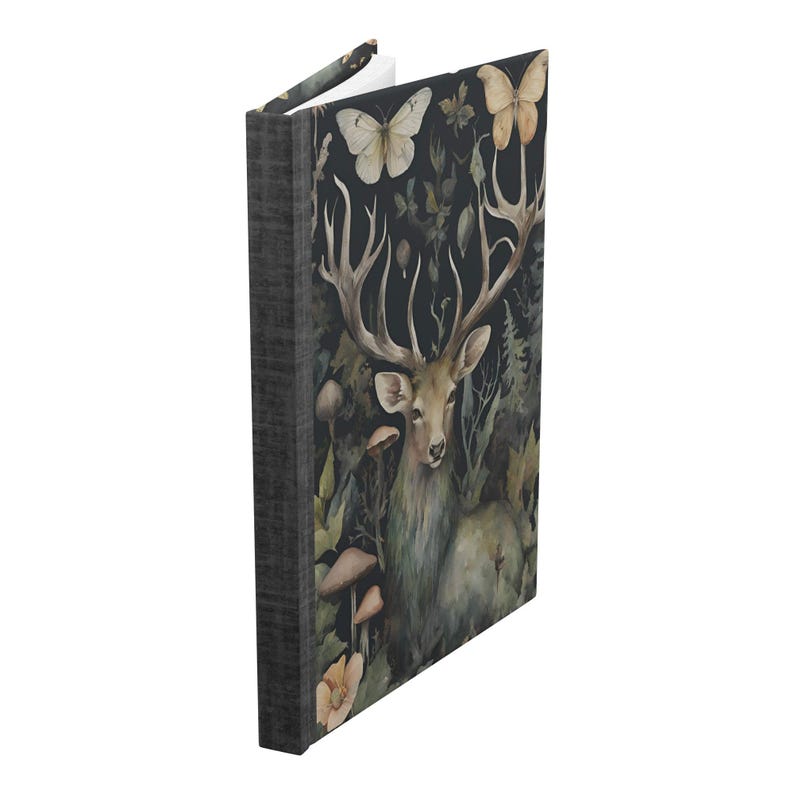 Dark Forest Journal Cottagecore Journal Notebook - Etsy