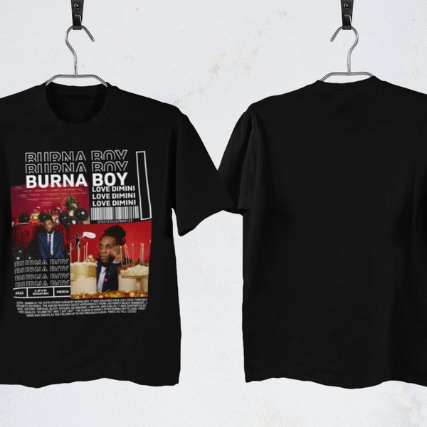 Burna Boy T Shirts - Etsy UK