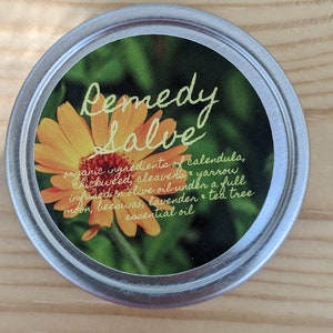 Remedy salve, basic salve, herbal balm