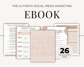 Marketing Small Business, Instagram Guide, Ebook, Social Media Guide, Instagram Marketing