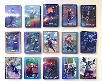 Lolesports Players as Champions Holographic Cards (63x88 mm)