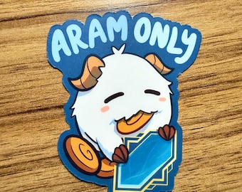 ARAM Only League of Legends LoL 2.6 inch Sticker