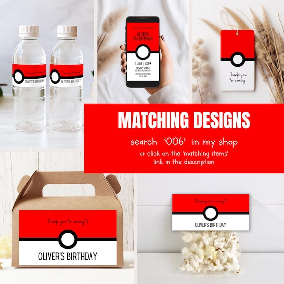 Pokemon Food Label, Birthday Party Food Tent Cards, Pokemon Food Tent Label  006 - Etsy