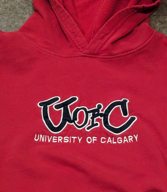 Vintage University of Calgary Hoodie - image 2