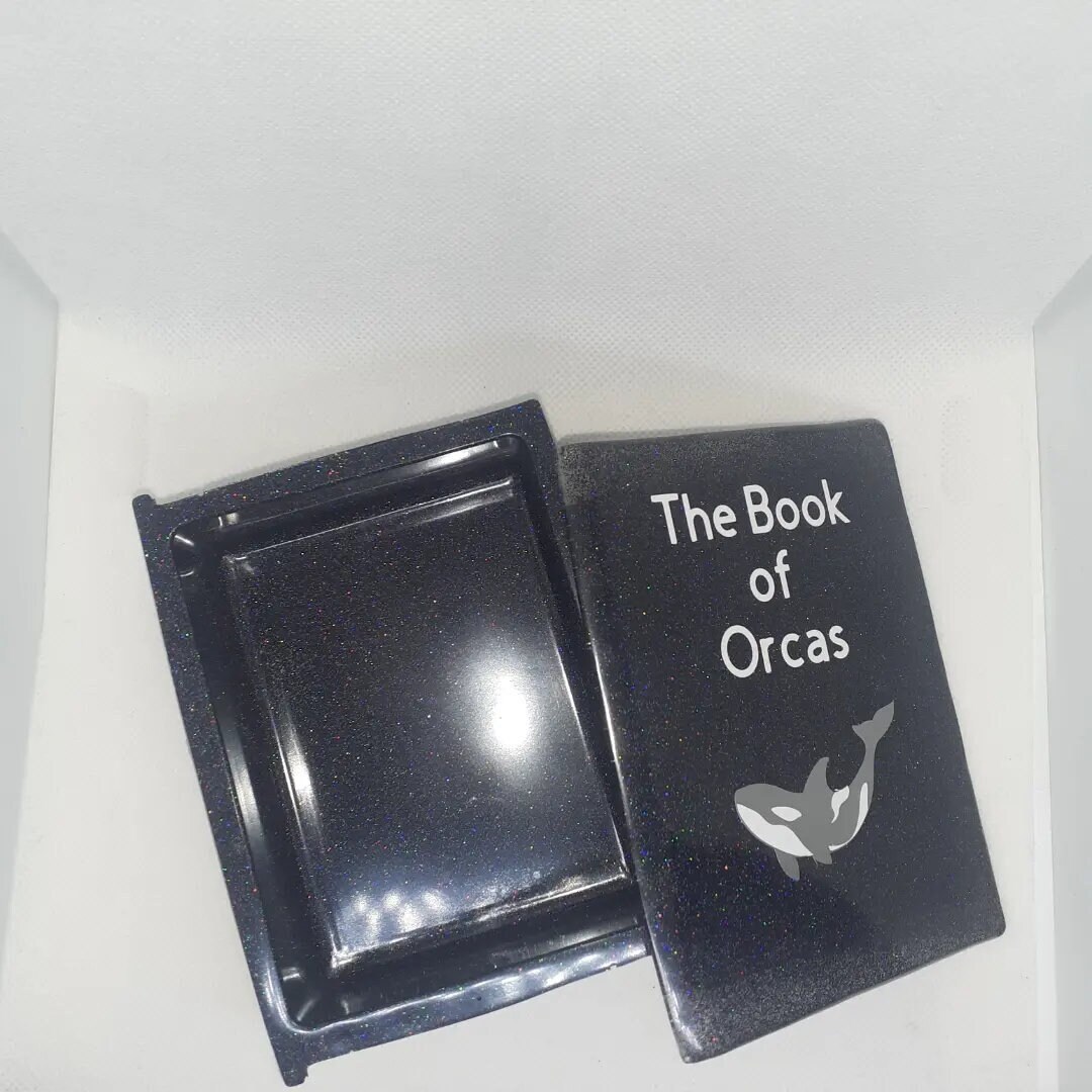 Resin Trinket Boxes Shaped Like Books Etsy