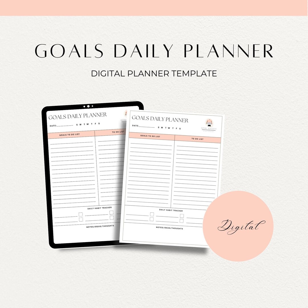 Weekly Planner Printable, Digital Planner, Weekly to Do Lists, Habit ...