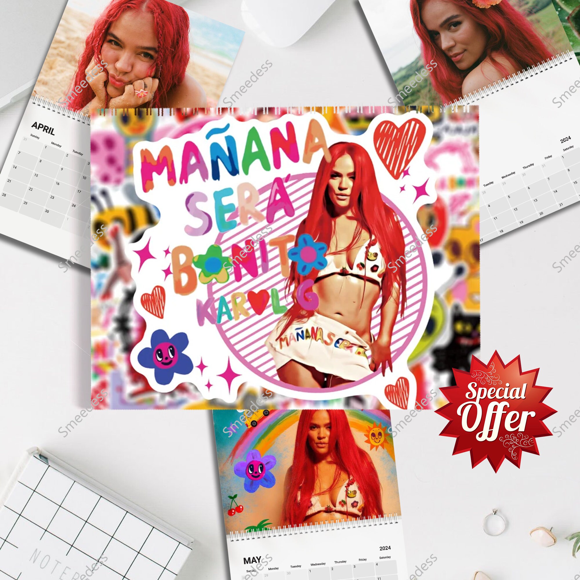 2024-karol-g-calendario-calendario-karol-g-lovers-venduto-da-abrupt