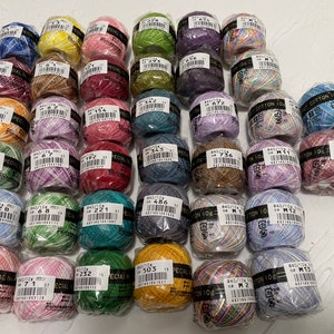 Size 80 Lizbeth Tatting Thread, Cotton Crochet, Tatting and Bobbin Lace  Thread 10 Gram Ball -  Denmark