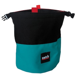 Satch Chalk Bucket MKII Teal.  Recycled Polyester and Nylon.