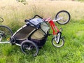 Thule Chariot Bike Rack Universal Bicycle / Wheel Holder & Adapter V6