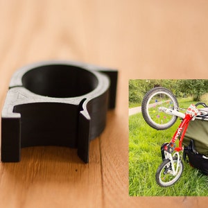 Universal Kinderfahrrad Halterung Für Thule Anhänger - Bis 14 Zoll Räder