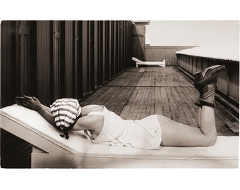 Fotografias vintage publicadas como pôsteres modernos: fotografias de mulheres de Mary Willumsen da década de 1910, Art Print, Rosa