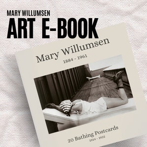 E-book de arte: Mary Willumsen e seus 20 cartões postais de banho de 1914-22