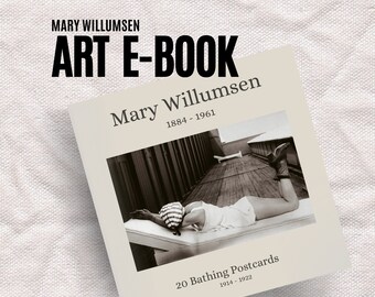 E-book de arte: Mary Willumsen e seus 20 cartões postais de banho de 1914-22