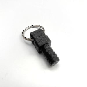 Plug Only! - Ghostbusters Leg Hose Keyring Attachment Plug For 10mm x 13mm Rubber Tube Connector