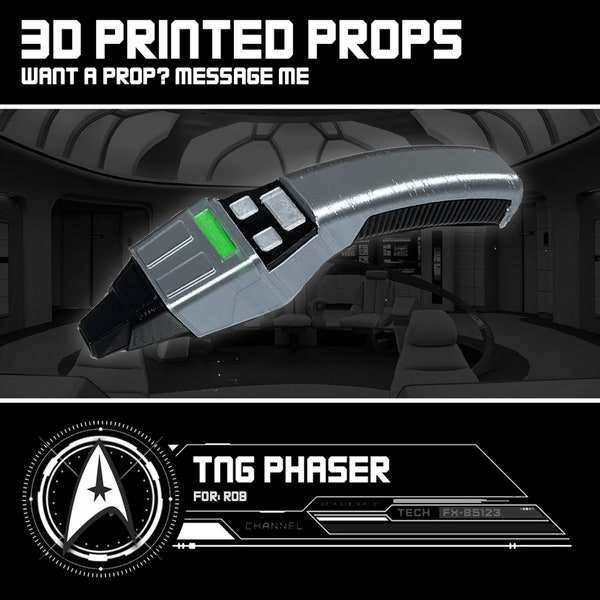 Star trek next generation Type 2 Phaser