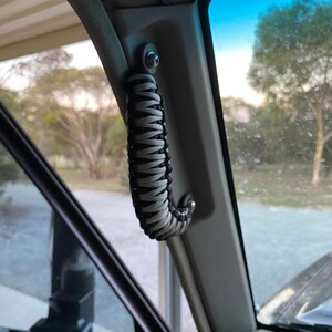 Grey Paracord Car Grab Handle - Etsy