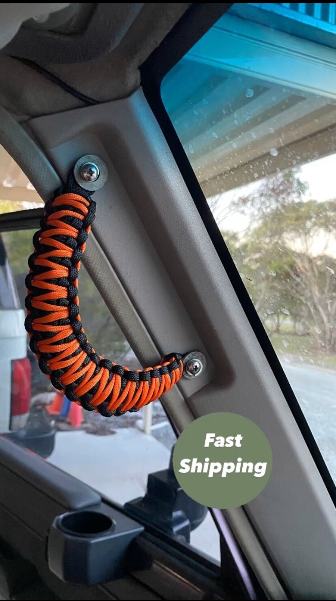 Orange Car Grab Handle - Etsy