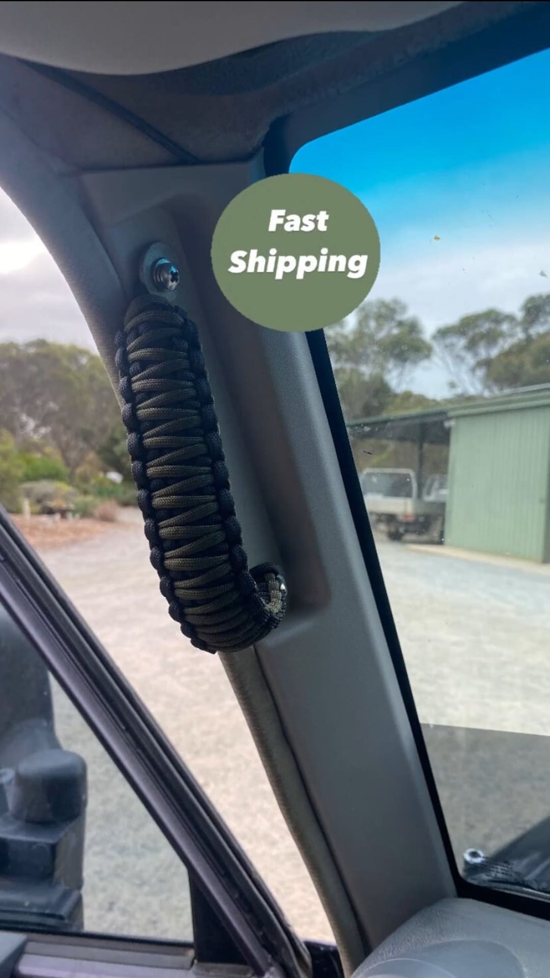 Olive Drab Car Grab Handle - Etsy