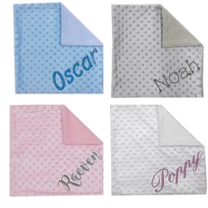 Personalised Baby taggie | taggy soft fleece dimple comforter | New baby gift | boy & girl unisex baby gift | baby shower, bedtime, hospital