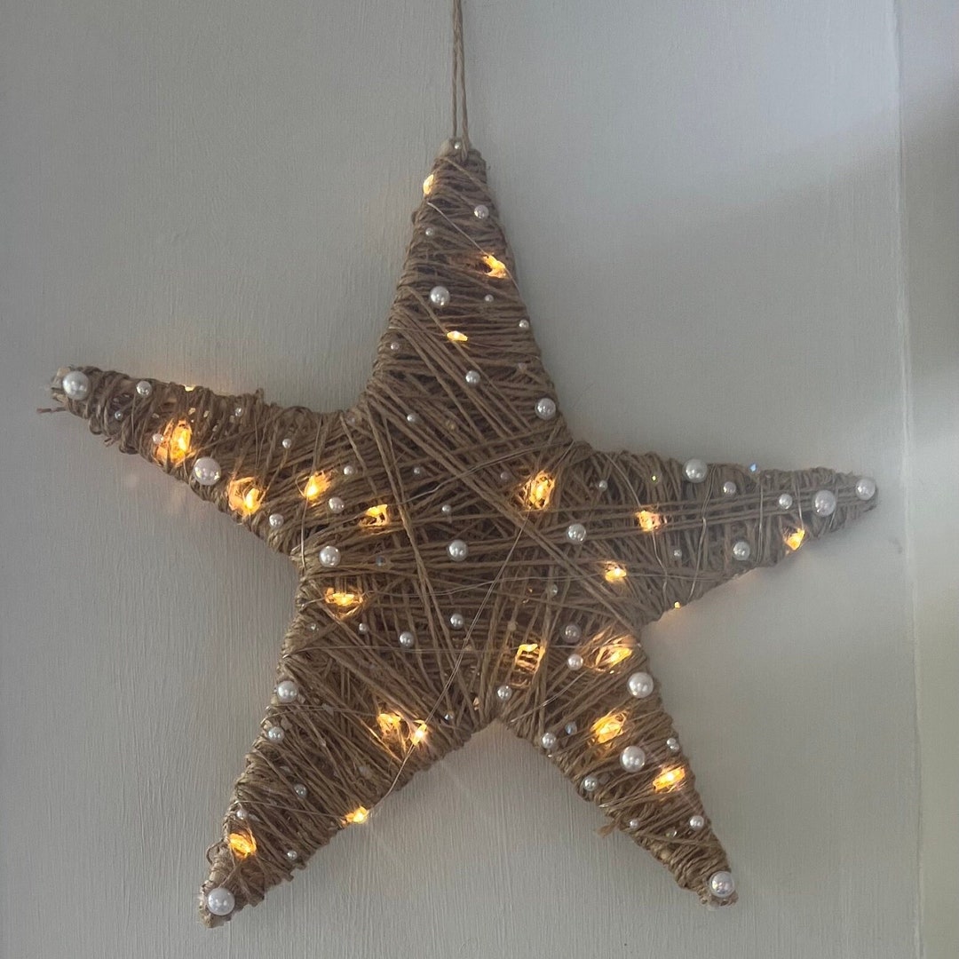Handmade Star / Home Decoration/ Hanging Stars / Light up Star Etsy UK