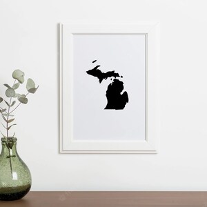 Michigan Solid SVG Files | Michigan Cut Files | United States of ...