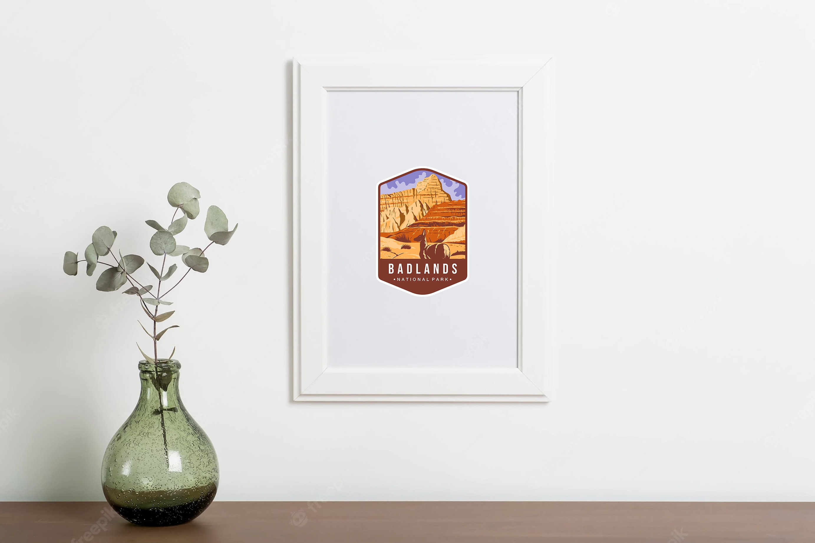 Badlands National Park Outline SVG Files | Badlands National Park Cut ...