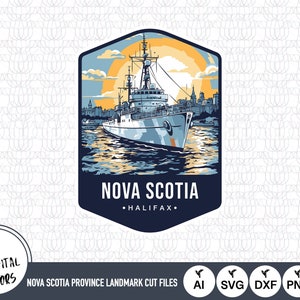 HMCS Sackville Corvette SVG: Halifax Landmark Cut-filer