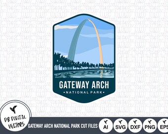Pliki SVG z emblematem Parku Narodowego Gateway Arch