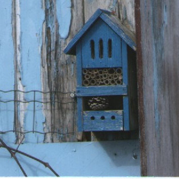 Fotomagnet mit Insektenhotel