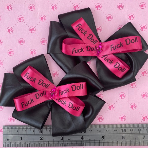 Bimbo fuck doll hair bows