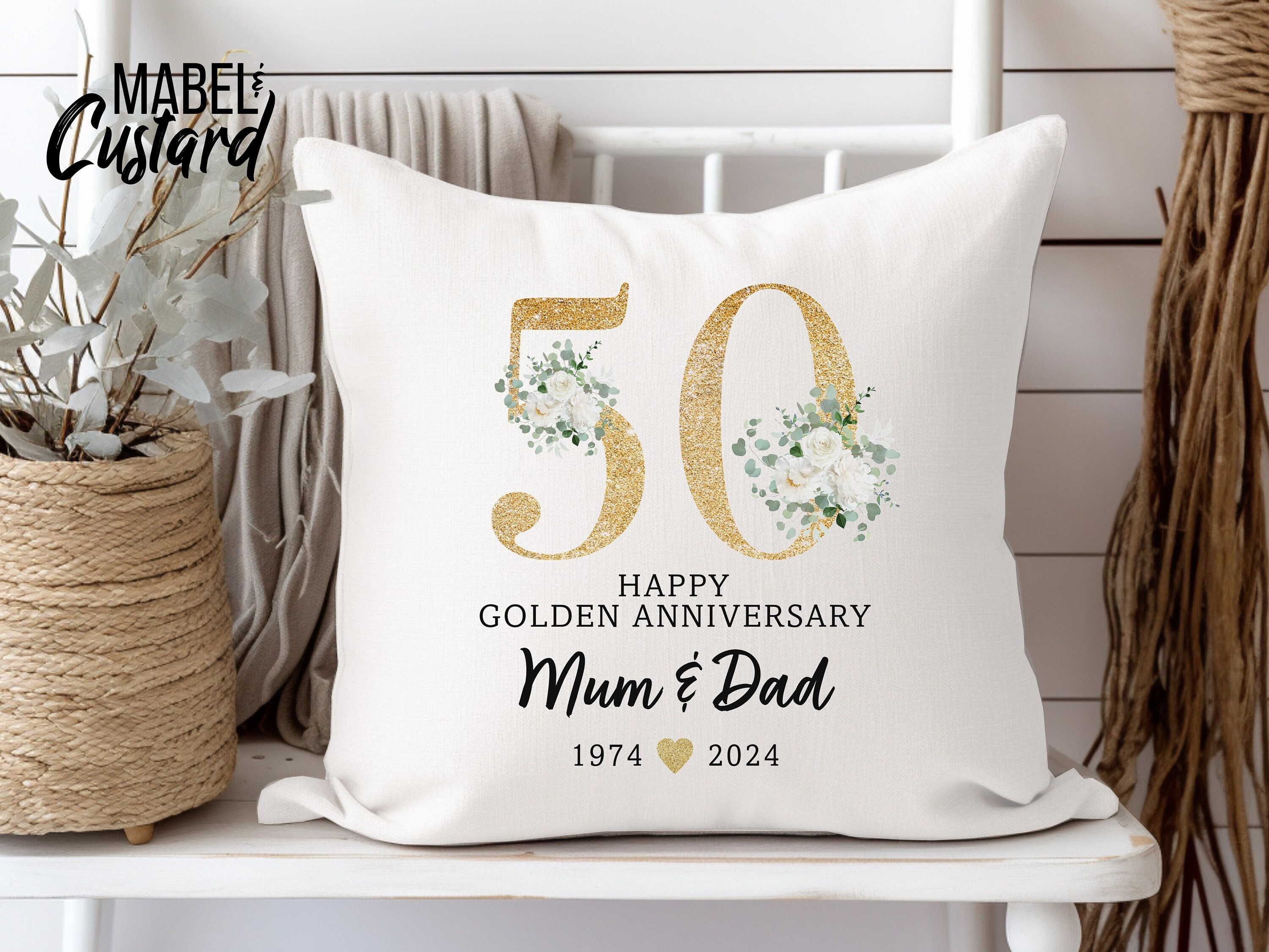 TOM'S 50th Anniversary クッション グレー 黒 Anniversary 50th TOM