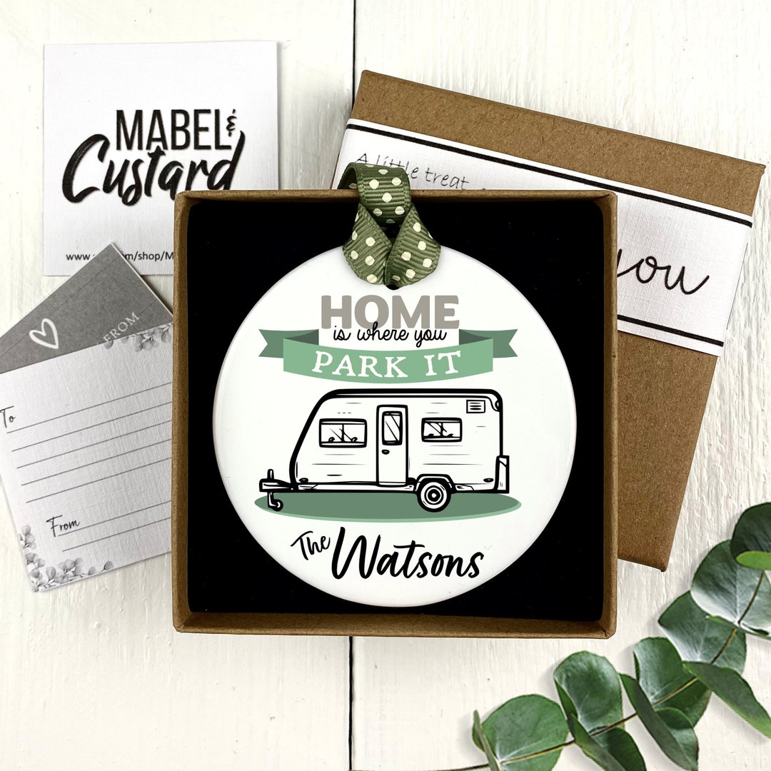 Personalised CARAVAN Name Sign Van Life Camper Van Caravan Gifts VW