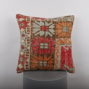 Bohemian Kilim Pillow, Decorative Throw Pillow, Turkish Kilim Pillow, Vintage Kilim Pillow, Home Decor, Tribal Sofa Pillow, Cushion Cover