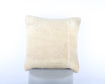 Bohemian Kilim Pillow, Handmade Kilim Pillow, Turkish Kilim Pillow, 18x18 Pillow Case, Decorative Throw Pillow, Cushion Cover, Turkey Pillow